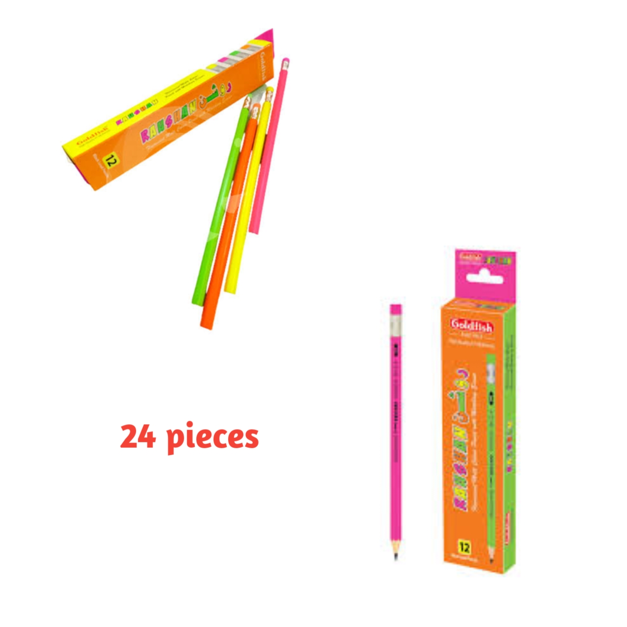 GOLDFISH ROSHAN PENCIL 12PCS