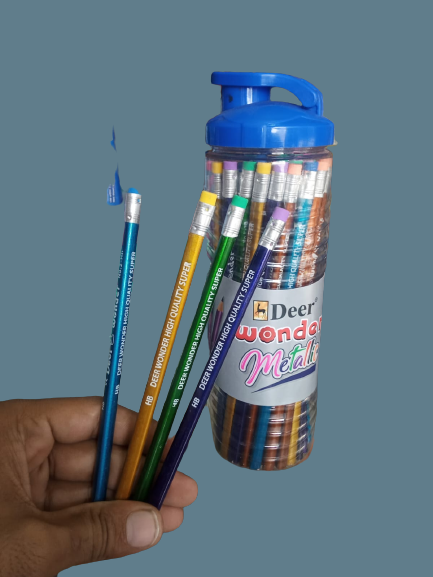 DEER WONDER PENCIL JAR 48PCS