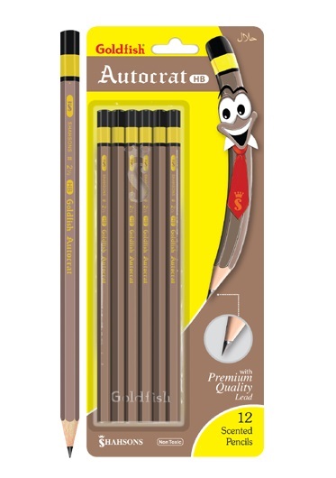 GOLDFISH AUTOCRAT PENCIL 12PCS