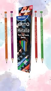 MERCURY METALLO PENCIL 12PCS