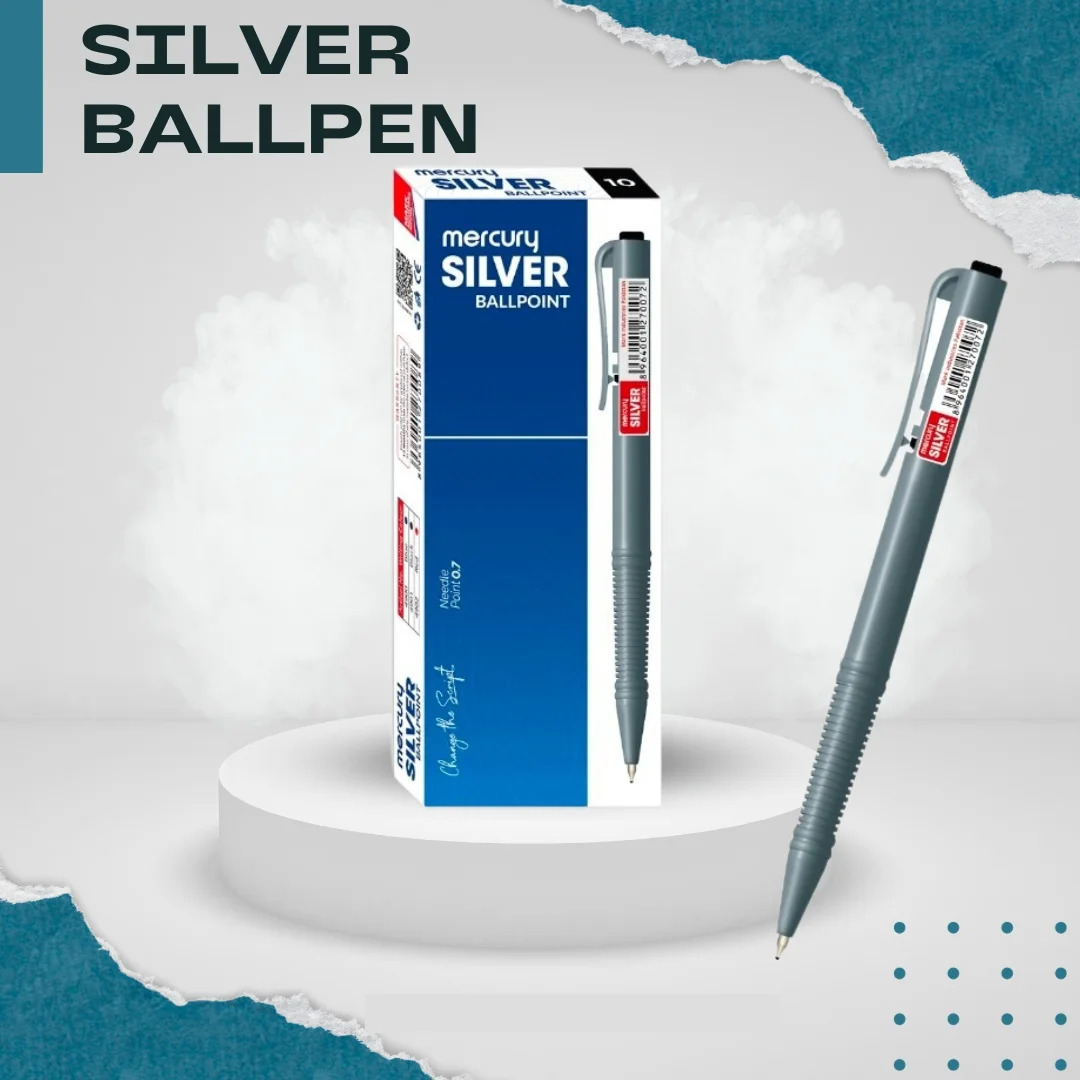 MERCURY SILVER BALL PEN BLACK