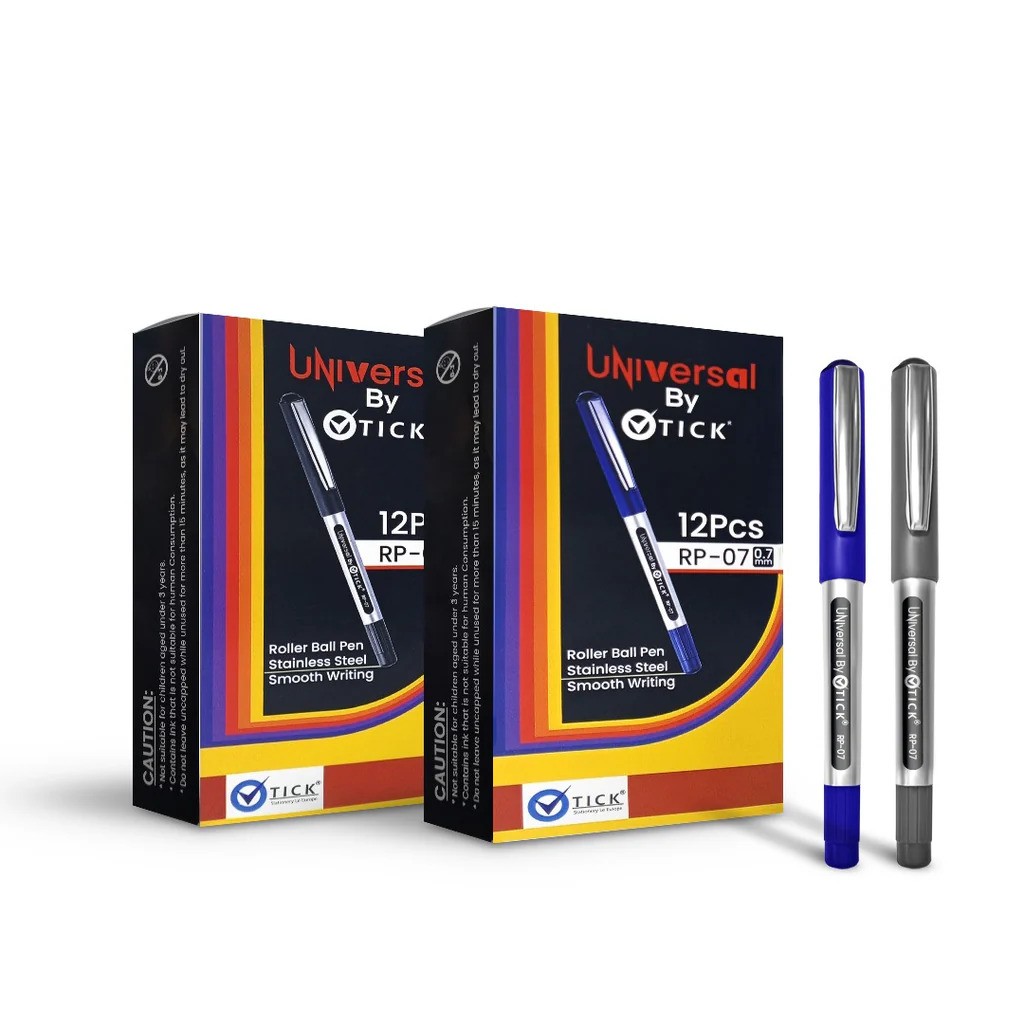 Universal Tick RP-07 Ball Pen Blue 10 Pcs