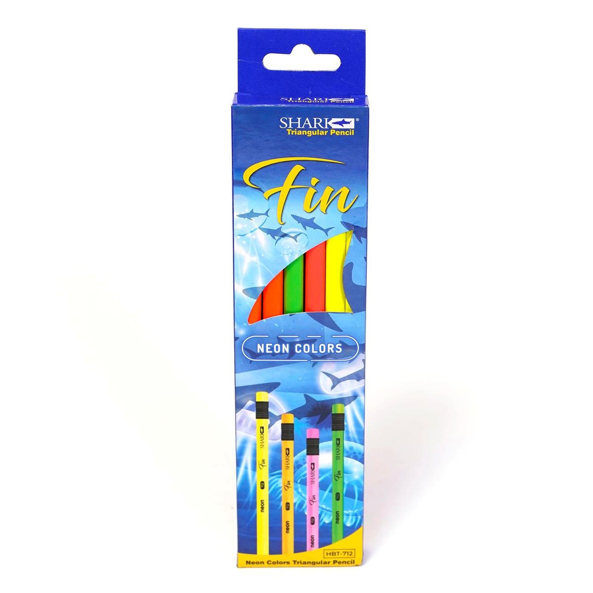 Shark Fin Pencil 12 Pcs
