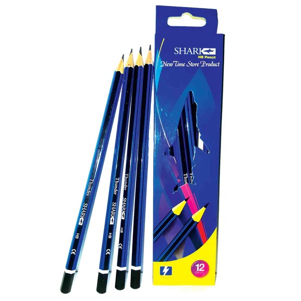 Shark Thunder Pencil 12 Pcs