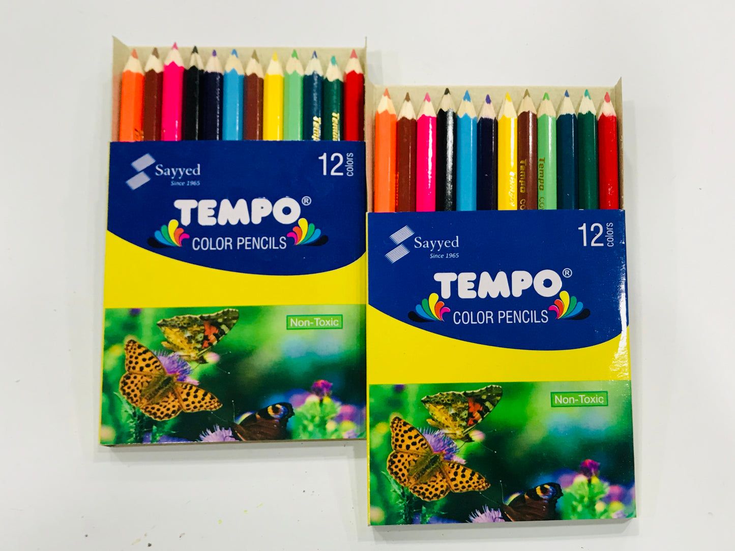 Piano Tempo Half Color Pencil 12 Pcs