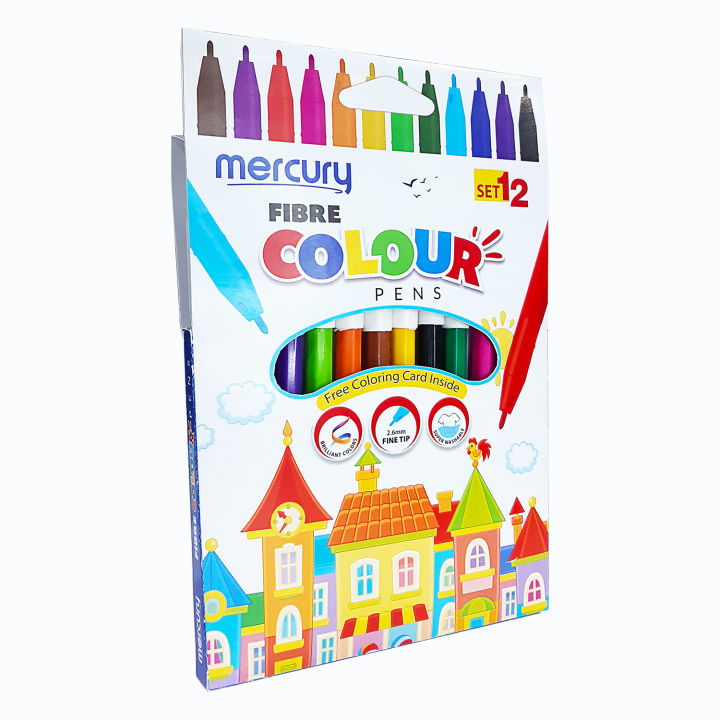Mercury Fibre Color Marker 1 Pc