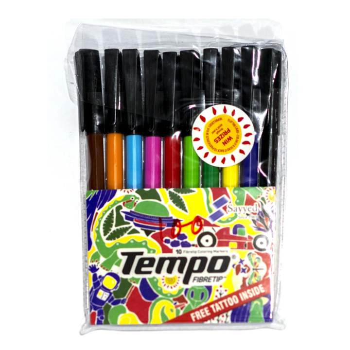 Tempo Fibre Tip Color Marker 1 Pc