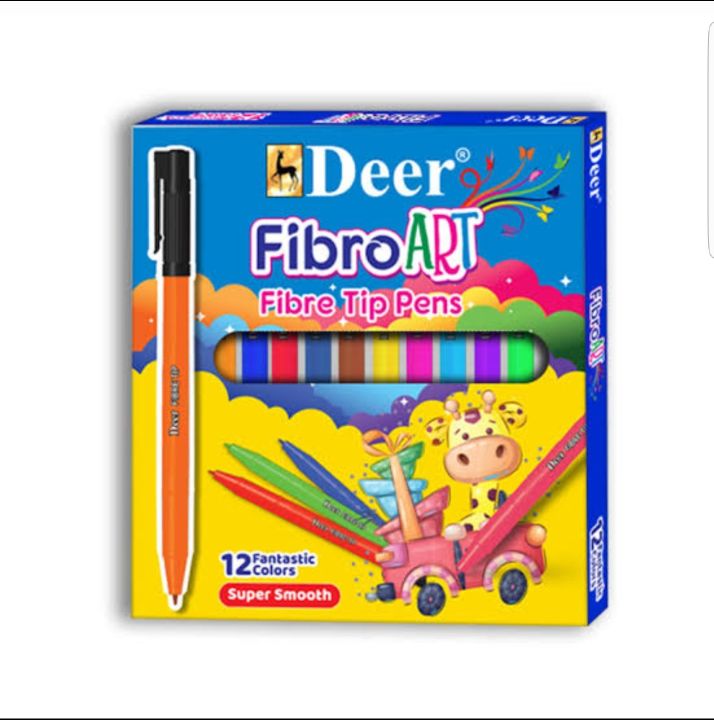 Deer Fabro Art 12 Color Marker 1 Pc