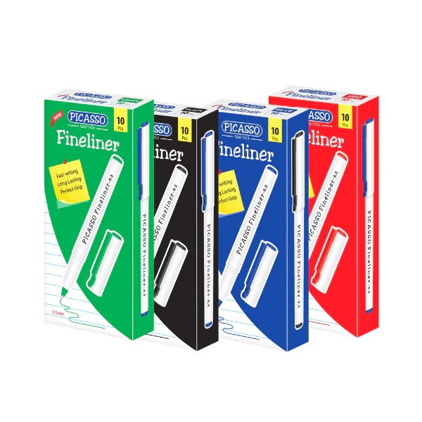Picasso Fine Liner Red 10 Pcs