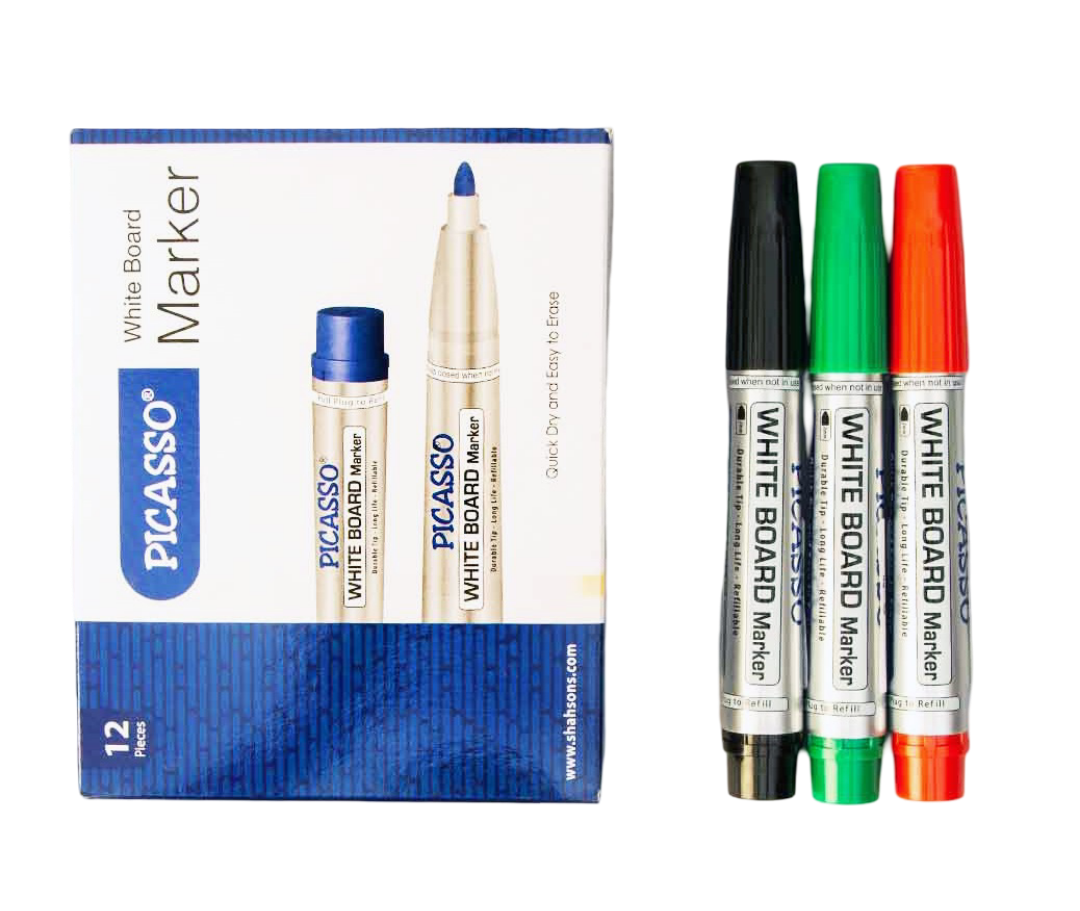 Picasso Board Marker Cut Blue 12 Pcs