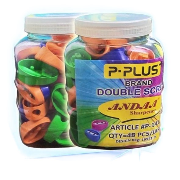 P-Plus Anda Sharpener 48 Pcs