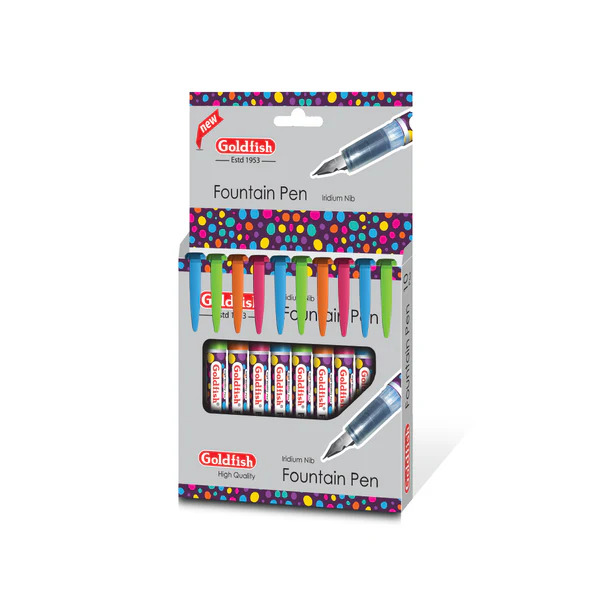 Goldfish Ink Pen 10 Pcs