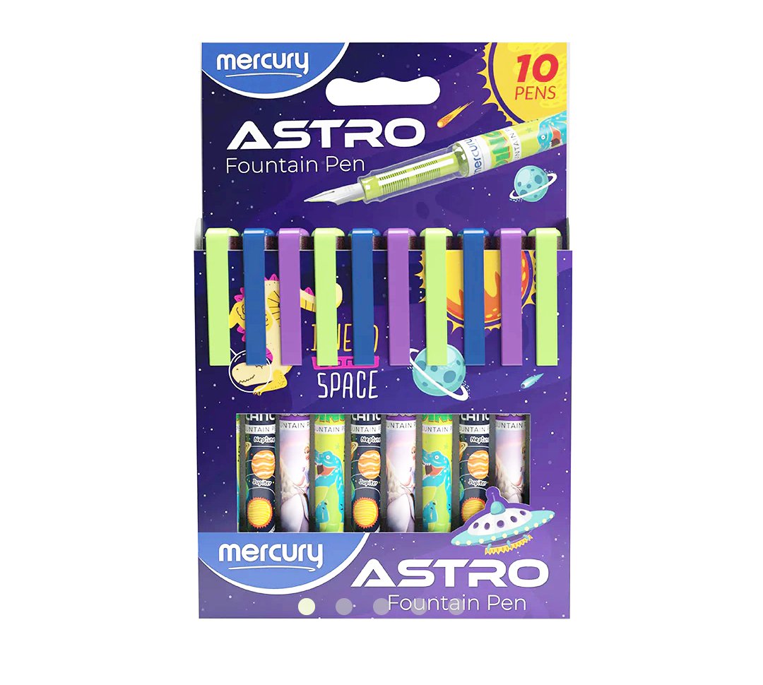 Mercury Astro Ink Pen 10 Pcs