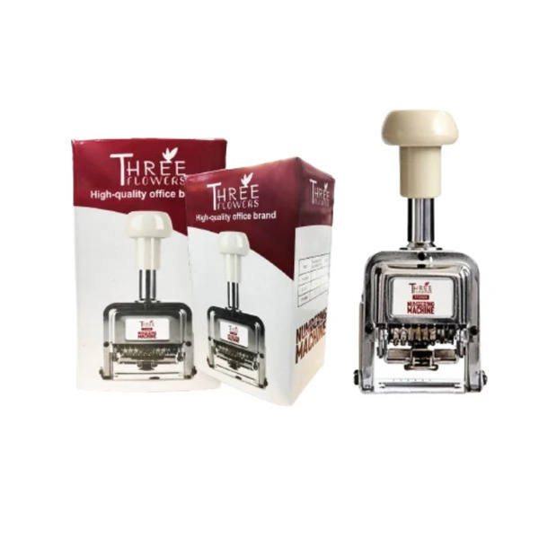 Three Flowers Numbering Machine TF0506 6 Digit 1 Pc