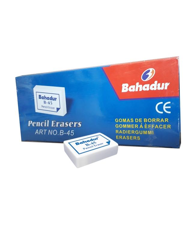 Bahadur Eraser 45 Pcs