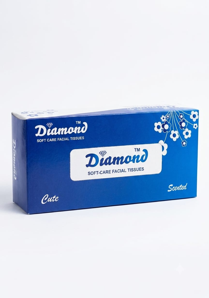 Diamond Tissue Cute Box