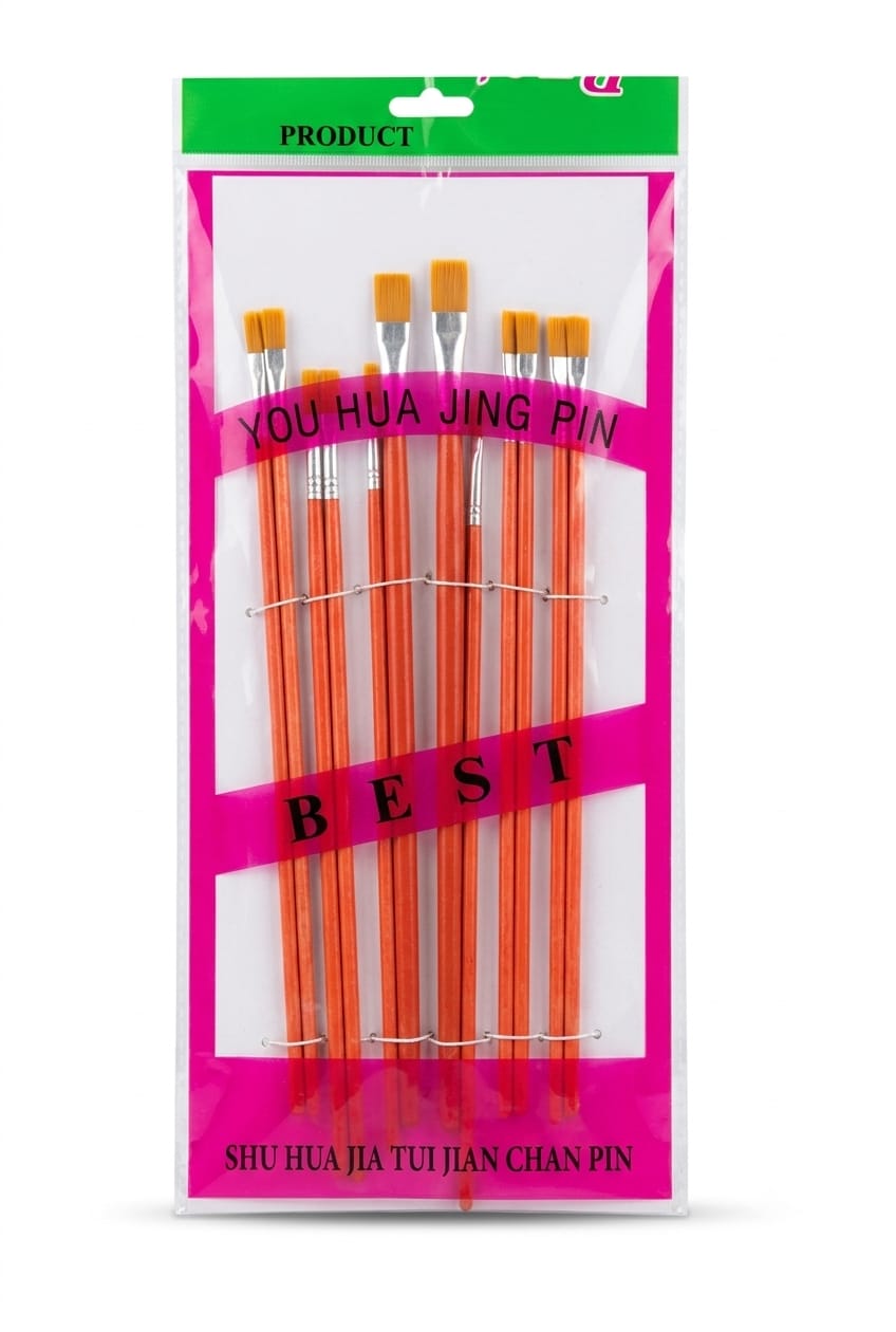 Paint bursh Large 12pcs