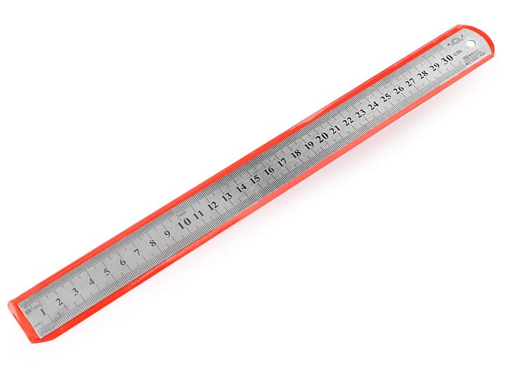 Steel Scale 12Inch 1 pc